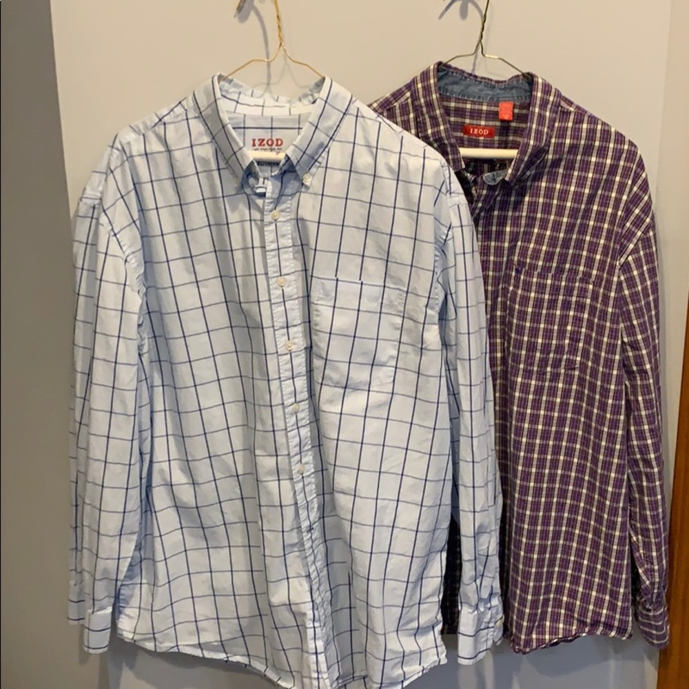 TWO Izod Shirts